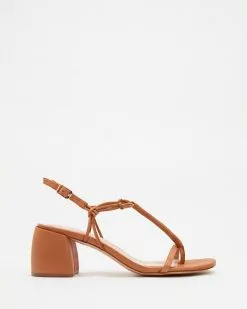 Mollini Basiah Sandals Dark Tan