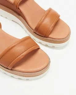 Mollini Bajtstar Wedge Sandals Dark Tan & White Sole -Sandals Sales Shop http3A2F2Fstatic.theiconic.com .au2Fp2Fmollini 4054 3622131 3