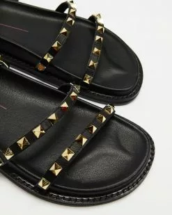 Mollini Haylora Sandals Black & Gold -Sandals Sales Shop http3A2F2Fstatic.theiconic.com .au2Fp2Fmollini 5683 9722131 3