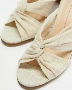 Mollini Acalio Sandal Heels Natural Linen -Sandals Sales Shop http3A2F2Fstatic.theiconic.com .au2Fp2Fmollini 7242 4522131 3
