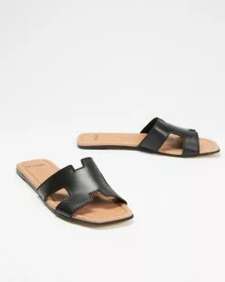Mollini Leamon Slides Black