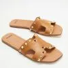 Mollini Lstuds Sandals Tan
