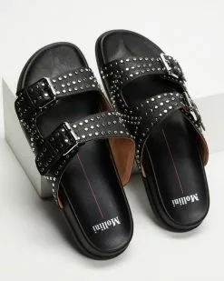 Mollini Heire Black & Silver -Sandals Sales Shop http3A2F2Fstatic.theiconic.com .au2Fp2Fmollini 7968 4465821 4