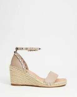 Mollini Gigi Wedge Sandals Rose