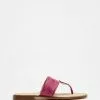 Naturalizer Frankie Toe Post Sandal Hibiscus Croc