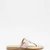 Naturalizer Frankie Toe Post Sandal Pink Floral