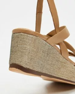 Naturalizer Unique Wedge Bamboo Tan -Sandals Sales Shop http3A2F2Fstatic.theiconic.com .au2Fp2Fnaturalizer 6172 9674411 3