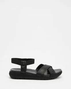 Naturalizer Lily Ankle Strap Sandal Black