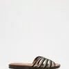 Naturalizer Lane Slide Sandal Black Multi