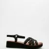 Naturalizer Georgette Platform Sandals Black