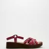 Naturalizer Georgette Platform Sandals Crush Berry