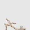 NINA Noela TAUPE REFLECTIVE SUEDE