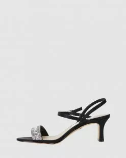 NINA Noela BLACK SATIN -Sandals Sales Shop http3A2F2Fstatic.theiconic.com .au2Fp2Fnina 2120 726579 4