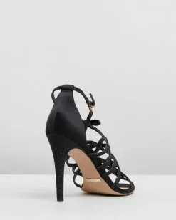 Nina Armando Dolly Glitter Preto -Sandals Sales Shop http3A2F2Fstatic.theiconic.com .au2Fp2Fnina armando 3248 798428 2