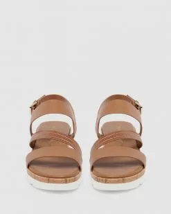Nine West Billie DARK CARAMEL -Sandals Sales Shop http3A2F2Fstatic.theiconic.com .au2Fp2Fnine west 4077 2410641 3
