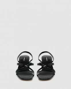Nine West Remy BLACK TEXTURE -Sandals Sales Shop http3A2F2Fstatic.theiconic.com .au2Fp2Fnine west 4142 3788641 3