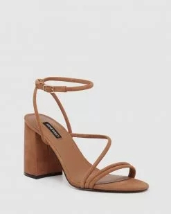 Nine West Nelly DARK CARAMEL -Sandals Sales Shop http3A2F2Fstatic.theiconic.com .au2Fp2Fnine west 6849 3181731 3
