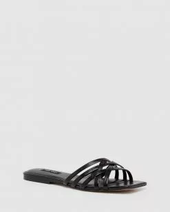 Nine West Halen BLACK TEXTURE -Sandals Sales Shop http3A2F2Fstatic.theiconic.com .au2Fp2Fnine west 6980 1354041 2