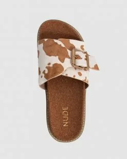 Nude Pearl Tan Cow Print -Sandals Sales Shop http3A2F2Fstatic.theiconic.com .au2Fp2Fnude footwear 7405 8196931 3