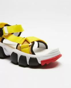 Onitsuka Tiger Dentigre Strap - Unisex White & Vibrant Yellow -Sandals Sales Shop http3A2F2Fstatic.theiconic.com .au2Fp2Fonitsuka tiger 0648 6461621 3