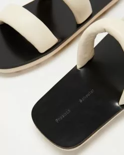 Proenza Schouler Mono Puffy Slides Natural -Sandals Sales Shop http3A2F2Fstatic.theiconic.com .au2Fp2Fproenza schouler 5769 3076621 4