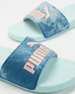 Puma Popcat 20 - Women's Blue Glow & Lotus -Sandals Sales Shop http3A2F2Fstatic.theiconic.com .au2Fp2Fpuma 7249 0010331 3