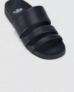 Rollie Tide Triple Strap Black Shoes -Sandals Sales Shop http3A2F2Fstatic.theiconic.com .au2Fp2Frollie 0091 4519841 4