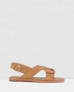 Rollie Alpha Cross Sandal Soft Tan Shoes