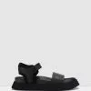 Rollie Acme Sandal Shoes All Black