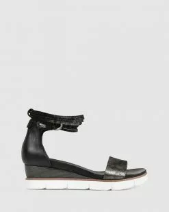 S by Sempre Di Carla Sandals Nero
