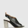 S by Sempre Di Uberto Block Heels Black