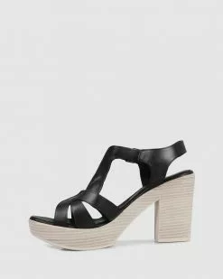 S by Sempre Di Amelia Block Sandals Black -Sandals Sales Shop http3A2F2Fstatic.theiconic.com .au2Fp2Fs by sempre di 3927 9824141 3