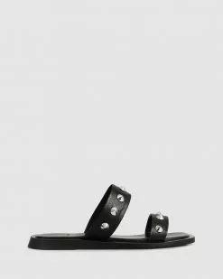 S by Sempre Di Felicity Sandals Black