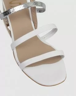 S by Sempre Di Banksia Block Sandals White 5/silver -Sandals Sales Shop http3A2F2Fstatic.theiconic.com .au2Fp2Fs by sempre di 7733 8288811 4