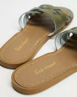 Saltwater Sandals Womens Retro Slides Olive -Sandals Sales Shop http3A2F2Fstatic.theiconic.com .au2Fp2Fsaltwater sandals 5843 3703541 4