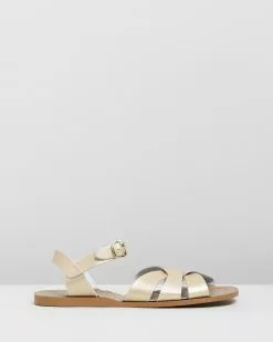 Saltwater Sandals Womens Original Sandals Gold