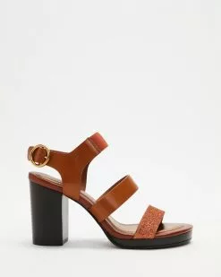 See By Chloé Amalfi Heels Dark Brown