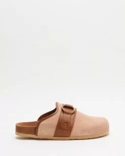 See By Chloé Gema Mules Powder & Texan Calf -Sandals Sales Shop http3A2F2Fstatic.theiconic.com .au2Fp2Fsee by chloe 9280 5198121 3