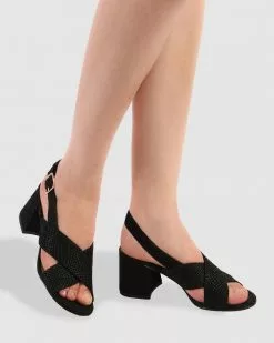 Sempre Di Ivana Block Sandals Black -Sandals Sales Shop http3A2F2Fstatic.theiconic.com .au2Fp2Fsempre di 4081 7265541 5