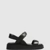 Sempre Di Kerry Flatforms 26 Black