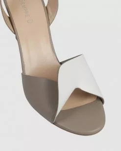 Sempre Di Merrina Heeled Sandals Vizon/white -Sandals Sales Shop http3A2F2Fstatic.theiconic.com .au2Fp2Fsempre di 8569 9622931 4