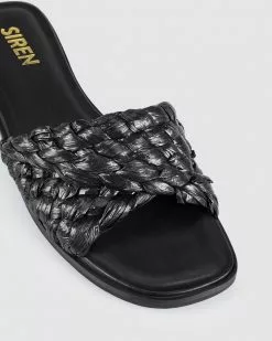 Siren Saul Black Raffia -Sandals Sales Shop http3A2F2Fstatic.theiconic.com .au2Fp2Fsiren 1406 7310441 4