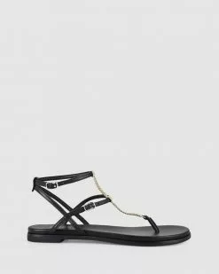 Siren Terra Black Kid Leather