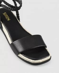 Siren Vocal Black Leather -Sandals Sales Shop http3A2F2Fstatic.theiconic.com .au2Fp2Fsiren 2009 4141741 4