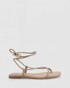 Siren Sava Light Tan Kid Leather