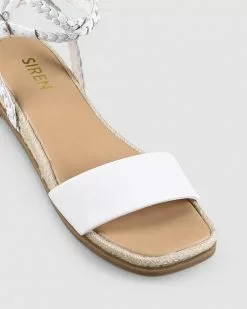Siren Vocal White Leather -Sandals Sales Shop http3A2F2Fstatic.theiconic.com .au2Fp2Fsiren 2060 3141741 4