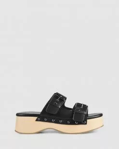 Siren Tara Black Leather