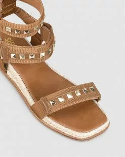 Siren Volley Tan Nylon / Leather -Sandals Sales Shop http3A2F2Fstatic.theiconic.com .au2Fp2Fsiren 2532 2242141 4