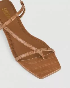 Siren Sahara Tan Croc Emboss -Sandals Sales Shop http3A2F2Fstatic.theiconic.com .au2Fp2Fsiren 6326 3515611 4