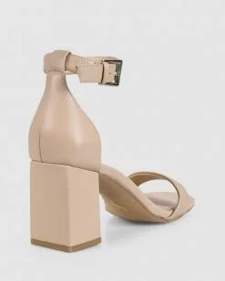 Siren Keeper Classic Block Heel Nude Kid Leather -Sandals Sales Shop http3A2F2Fstatic.theiconic.com .au2Fp2Fsiren 6971 6446051 3